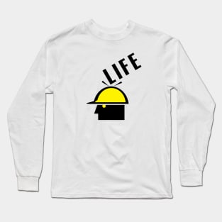 Life's Tough, Get a Helmet #9 Long Sleeve T-Shirt